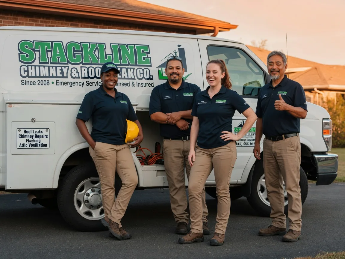 Chimney flashing repair company in Fruitport, MI